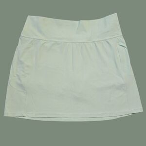 Athleta Green Skater Mini Skirt Casual Resort Wear